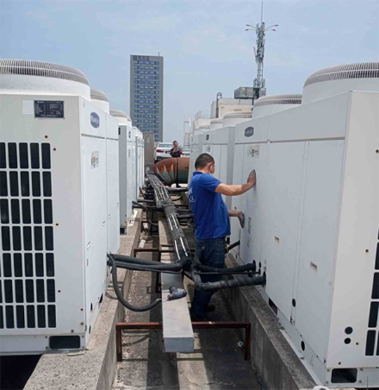 喀喇沁中央空调制热和不制冷系统维修方法